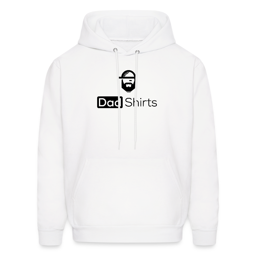 Life Stages Dad Joke Hoodie - white
