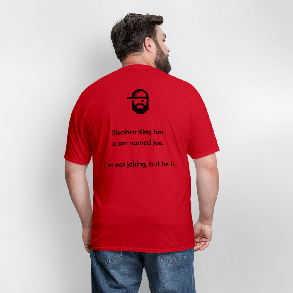 joking dad joke shirt - red
