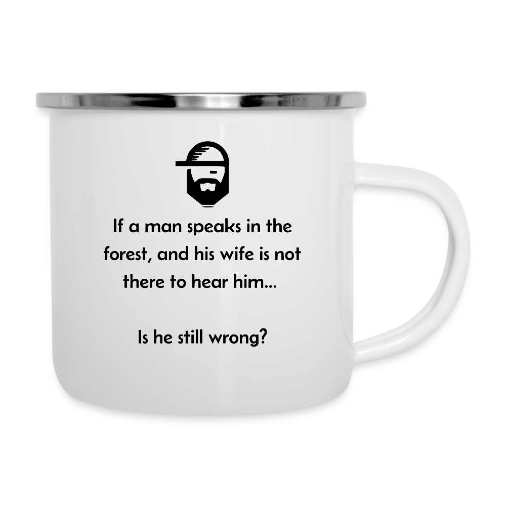 "Wife Wisdom" - Camper Mug - white