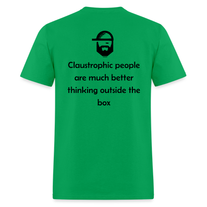 Claustrophobia - Unisex Classic T-Shirt - bright green