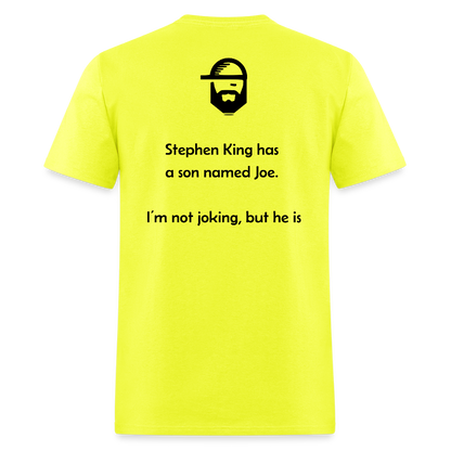 Joking Dad Joke Shirt - safety green