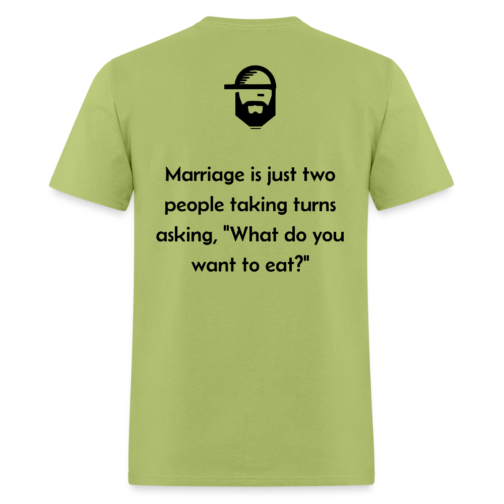 marriage dad joke shirt - kiwi