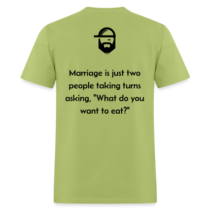 Marriage Dad Joke Shirt - kiwi