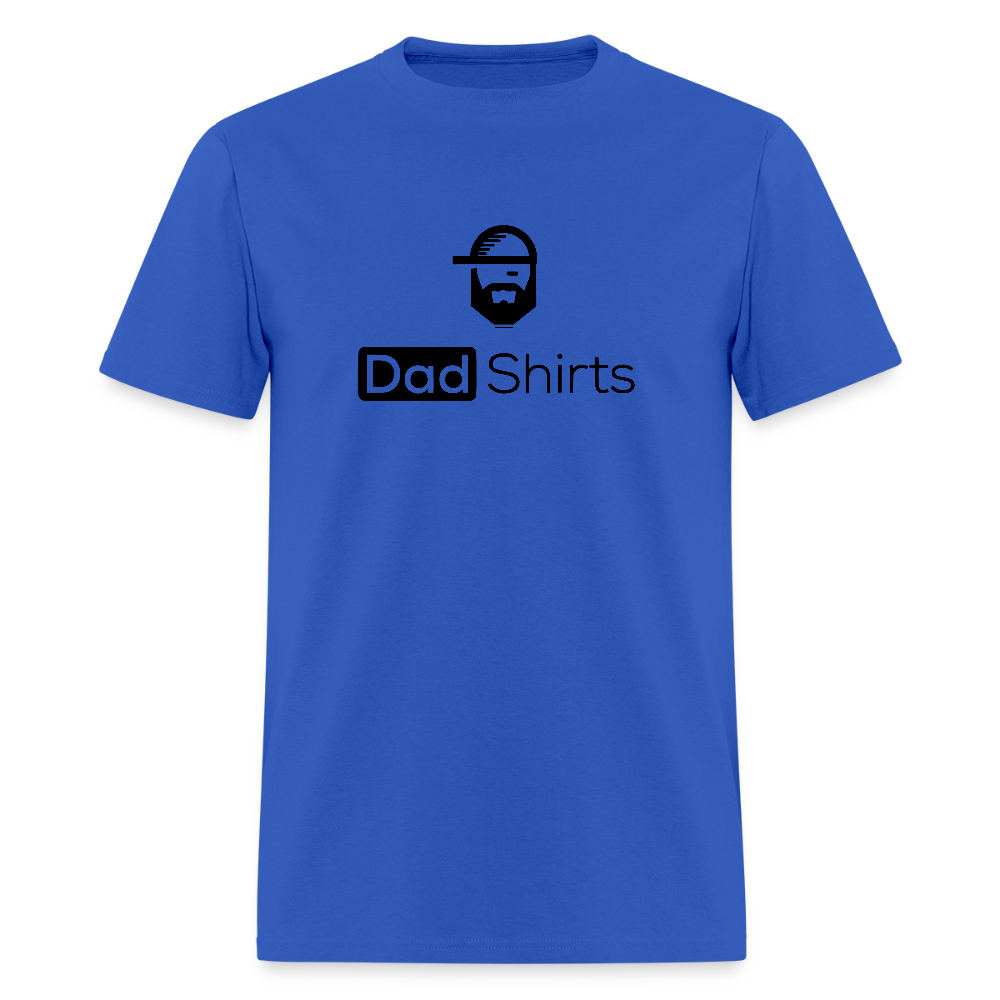 workstation dad joke shirt - royal blue