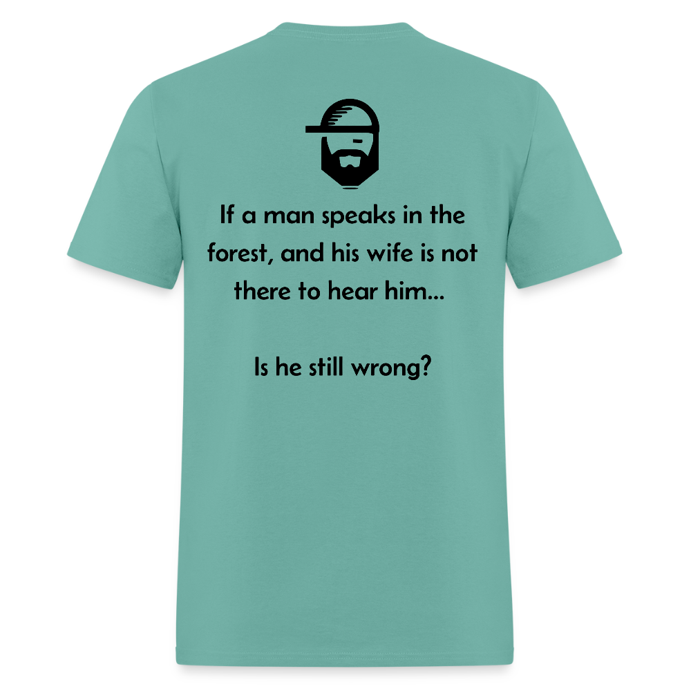 in the forest - unisex classic t-shirt - aquatic