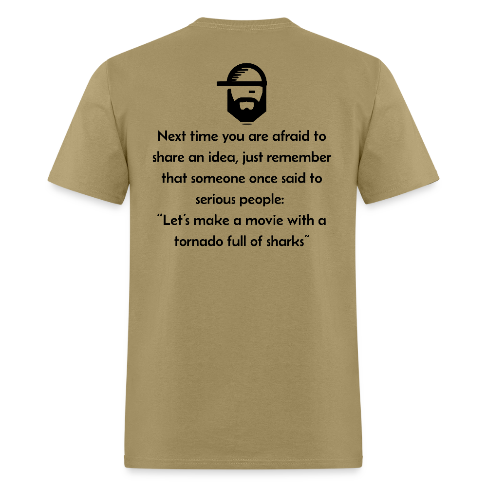 good idea dad joke shirt - khaki