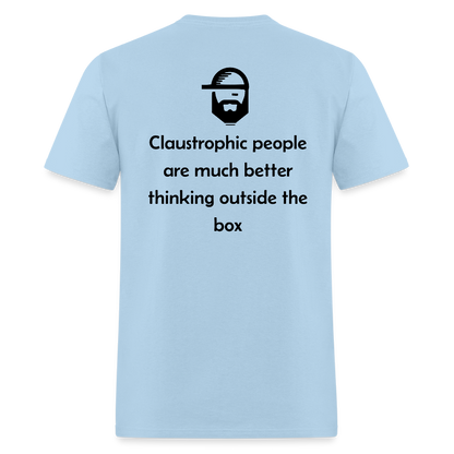 Claustrophobia - Unisex Classic T-Shirt - powder blue
