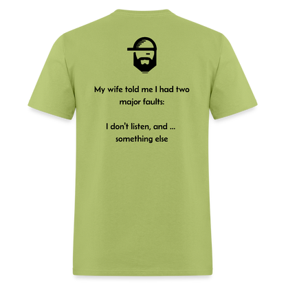 Faults Dad Joke Shirt - kiwi