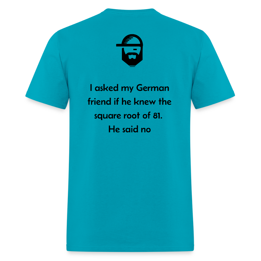 Math Dad Joke Shirt - turquoise