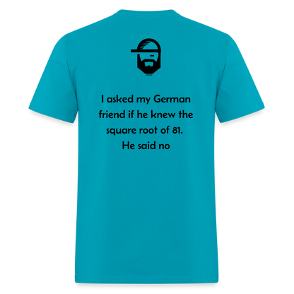 Math Dad Joke Shirt - turquoise