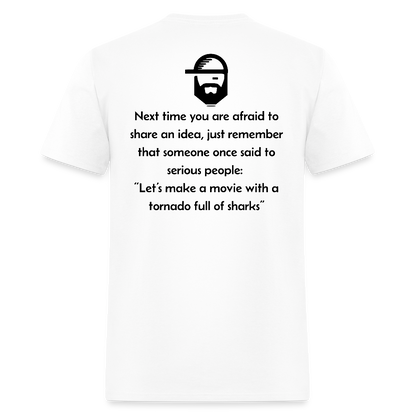 Good Idea Dad Joke Shirt - white