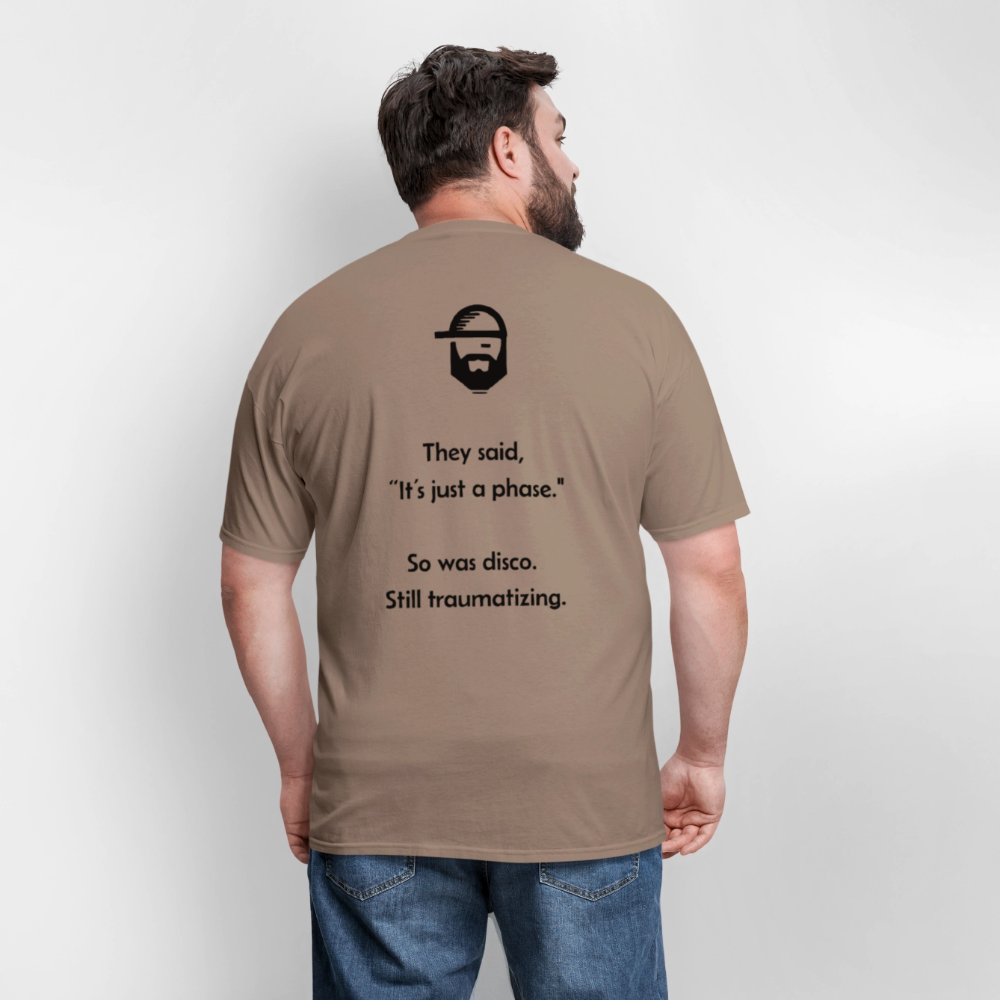 A Phase Dad Joke Shirt - brown savana