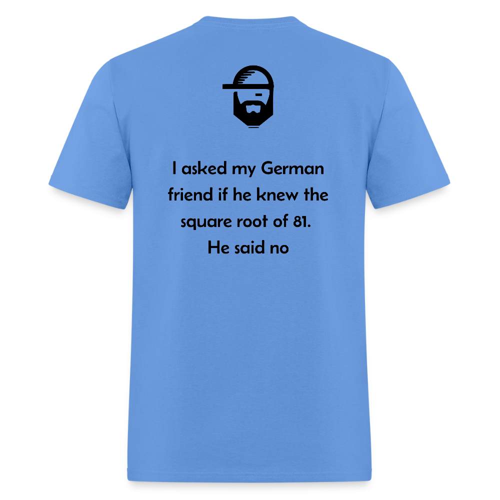 math dad joke shirt - carolina blue