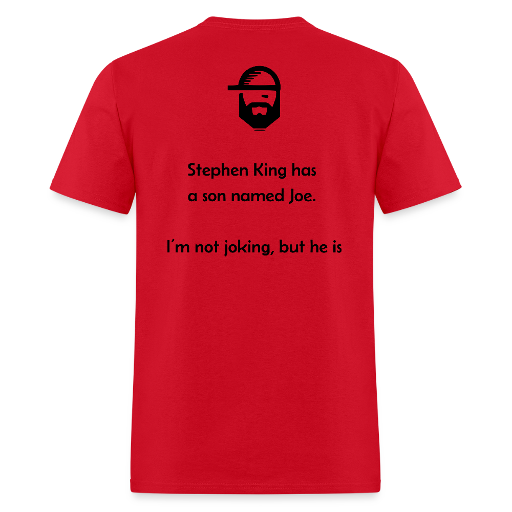 joking dad joke shirt - red