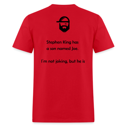 Joking Dad Joke Shirt - red