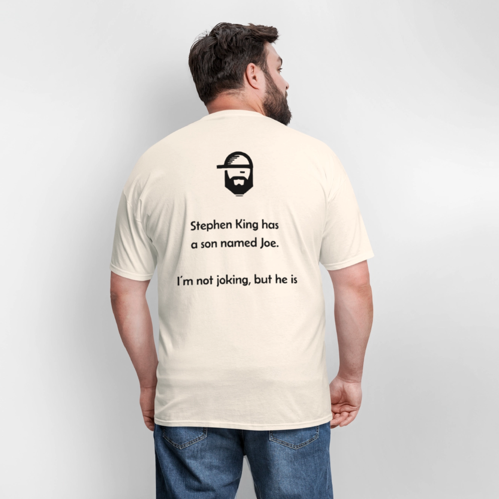 joking dad joke shirt - natural