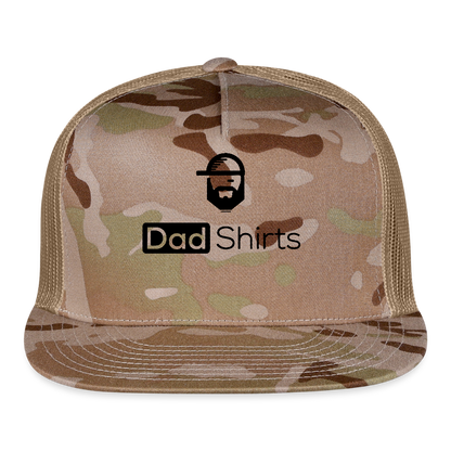 Dad Shirts Trucker Hat - MultiCam\tan