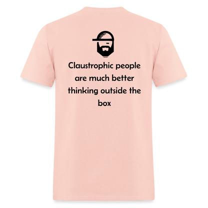 Claustrophobia - Unisex Classic T-Shirt - blush pink 