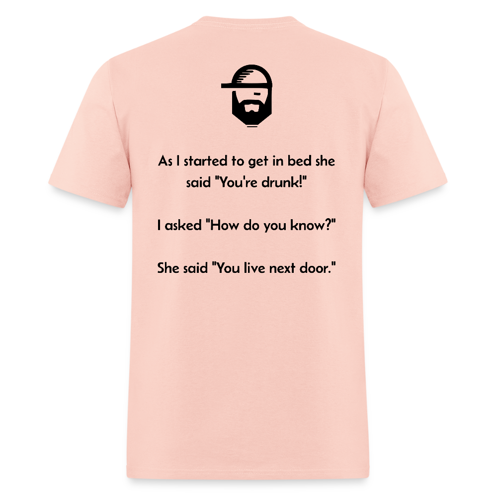 How Did You Know Dad Joke Shirt - blush pink 