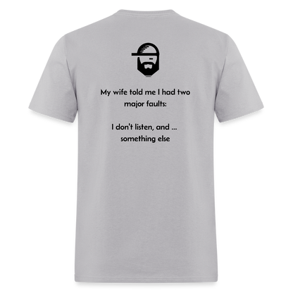 Two Faults Dad Joke T-Shirt