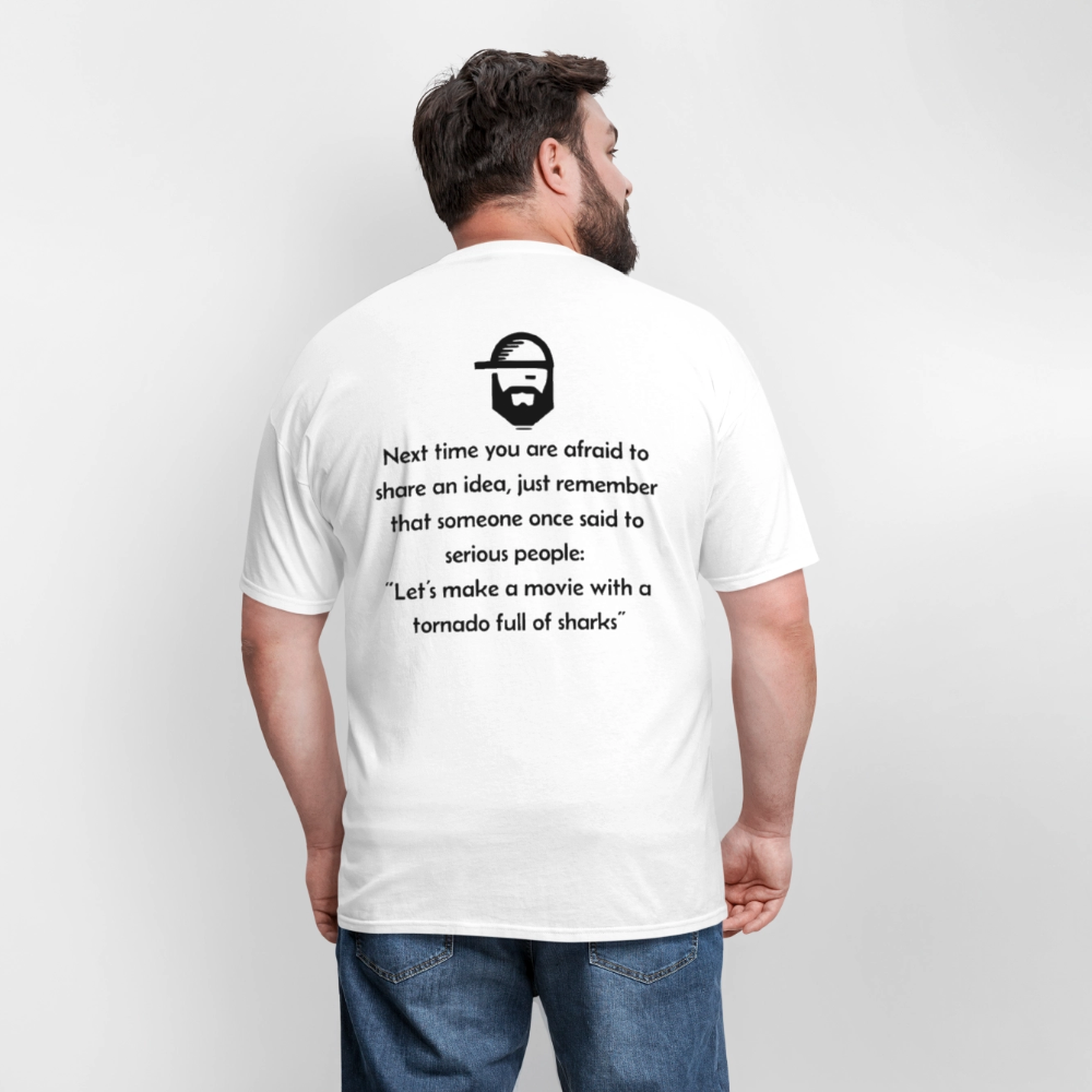 Good Idea Dad Joke Shirt - white