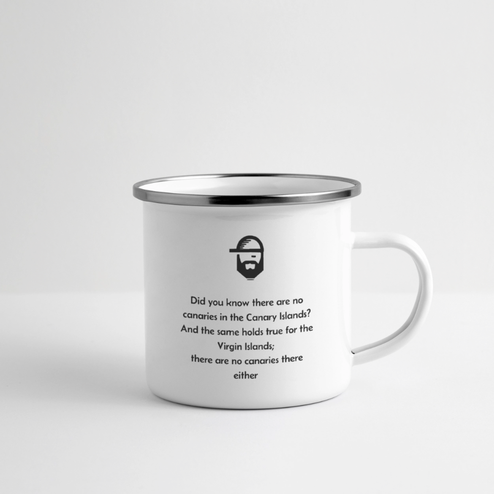 "Canary Islands" Camper Mug - white
