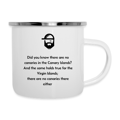 "Canary Islands" Camper Mug - white