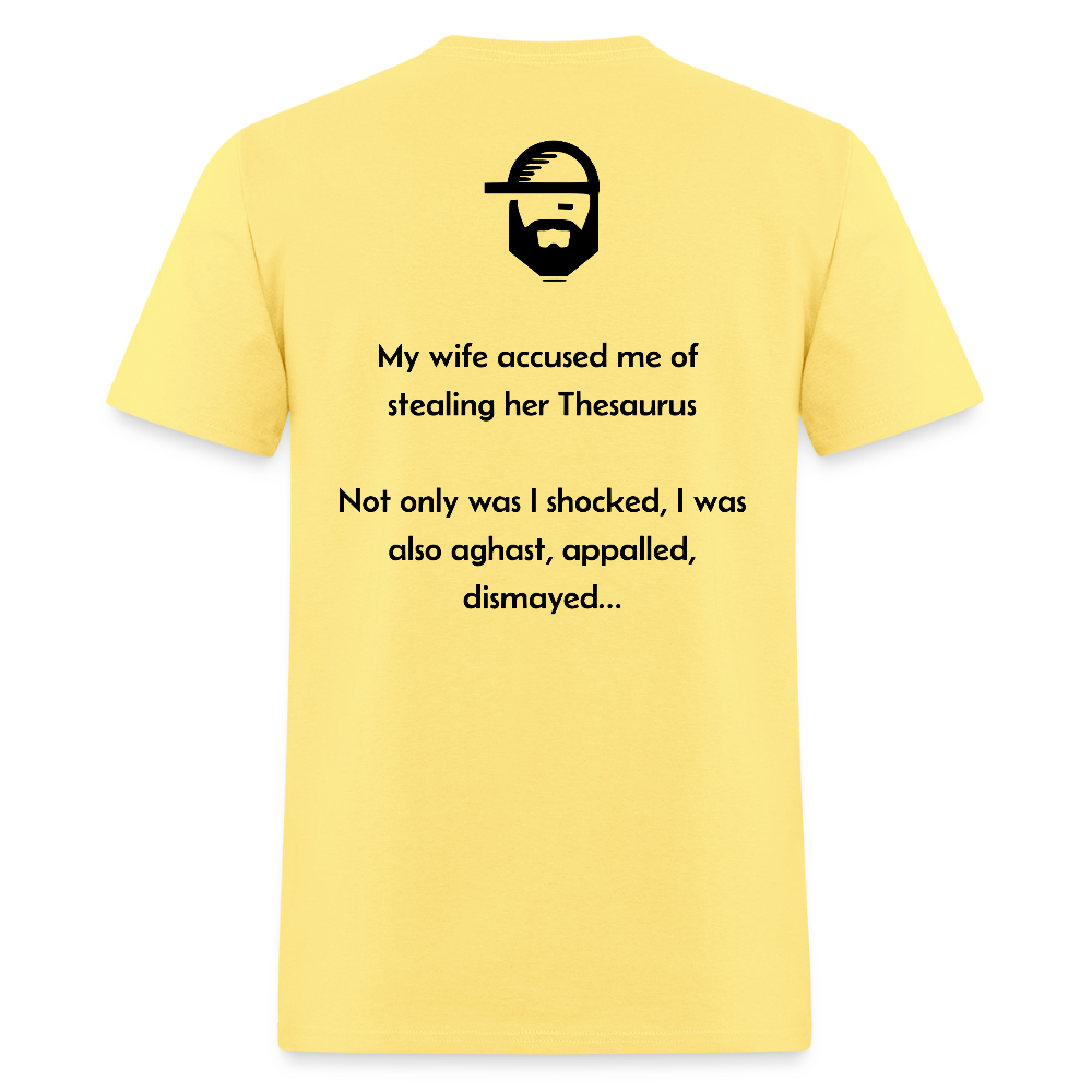 thesaurus dad joke t-shirt