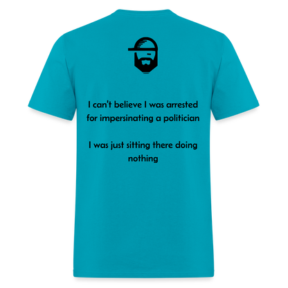 Can't Believe Dad Joke Shirt - turquoise