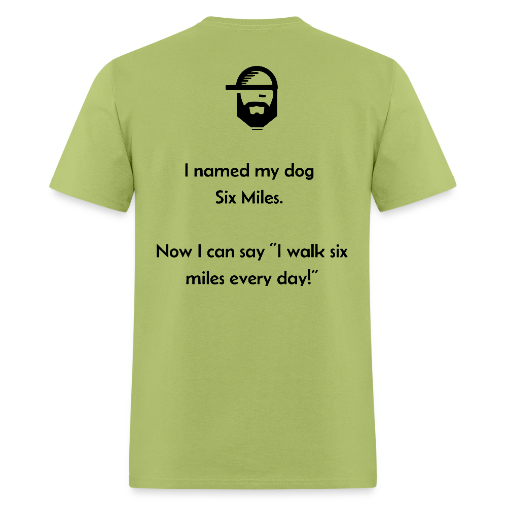 dog names dad joke shirt - kiwi