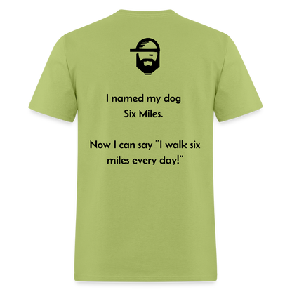 Dog Names Dad Joke Shirt - kiwi