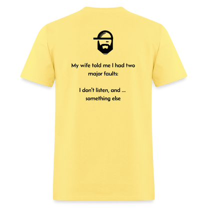 Two Faults Dad Joke T-Shirt