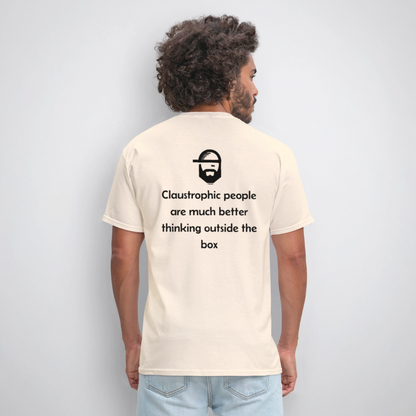 Claustrophobia - Unisex Classic T-Shirt - natural