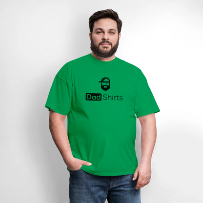 Inside Voice Dad Joke Shirt - bright green