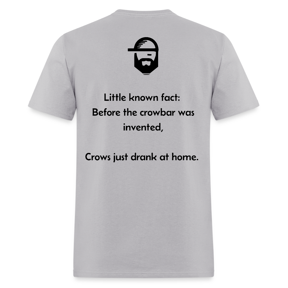 "crowbar" - unisex classic t-shirt - gravel 