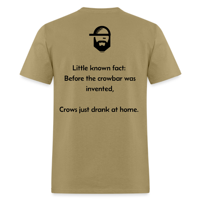 "Crowbar" - Unisex Classic T-Shirt - khaki
