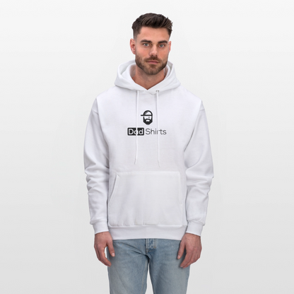 Life Stages Dad Joke Hoodie - white