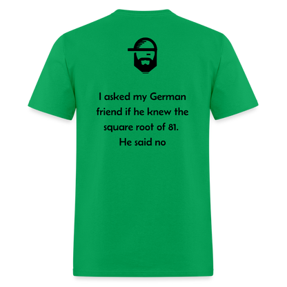 Math Dad Joke Shirt - bright green