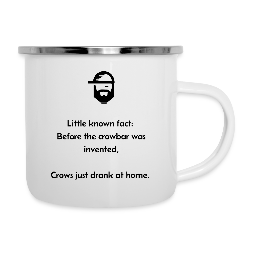 "Crowbar" Camper Mug - white