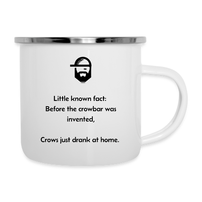 "Crowbar" Camper Mug - white