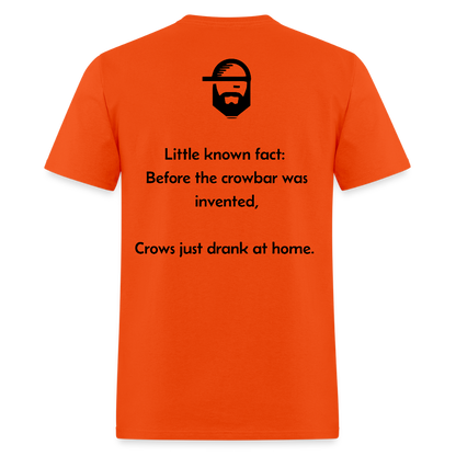 "Crowbar" - Unisex Classic T-Shirt - orange