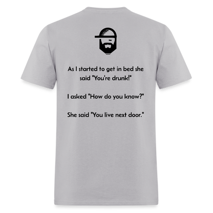 How Did You Know Dad Joke Shirt - gravel 