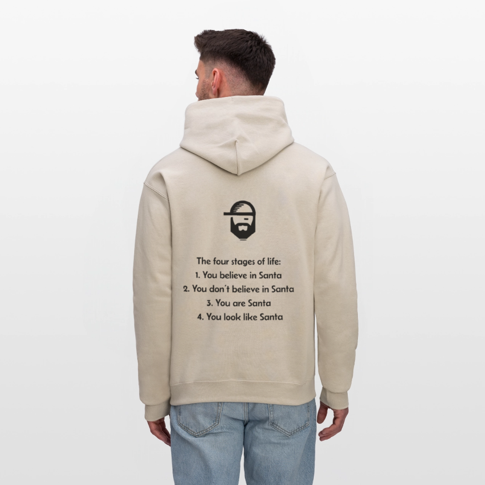 Life Stages Dad Joke Hoodie - Sand
