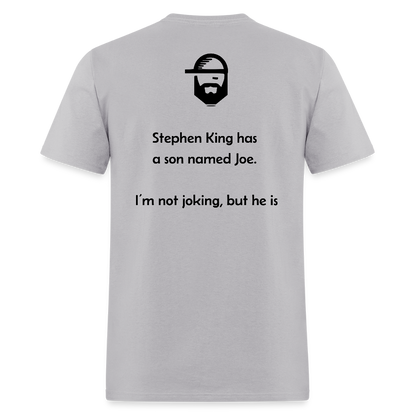 Joking Dad Joke Shirt - gravel 