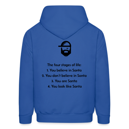 Life Stages Dad Joke Hoodie - royal blue