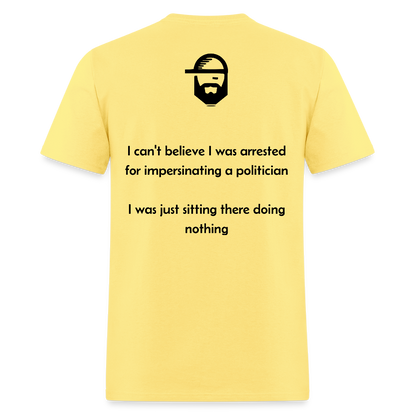 Can't Believe Dad Joke Shirt - cornsilk