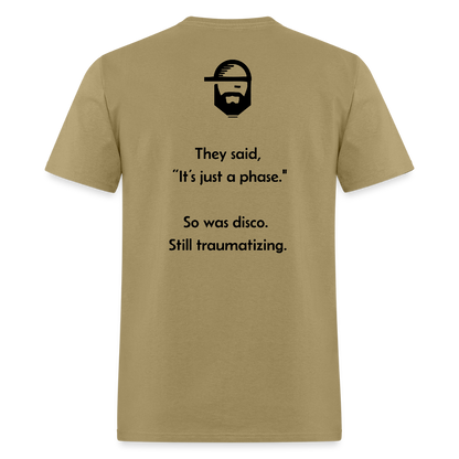 A Phase Dad Joke Shirt - khaki