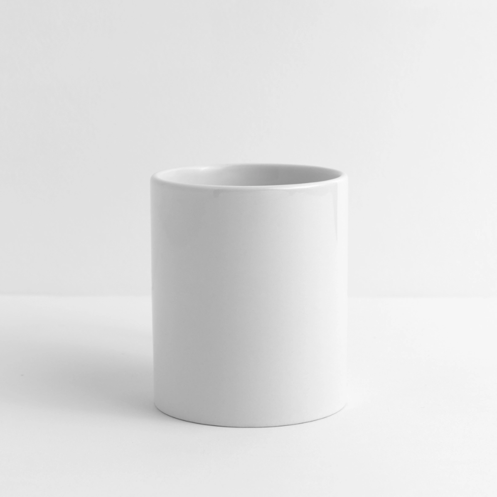 "queue"  coffee/tea mug - white