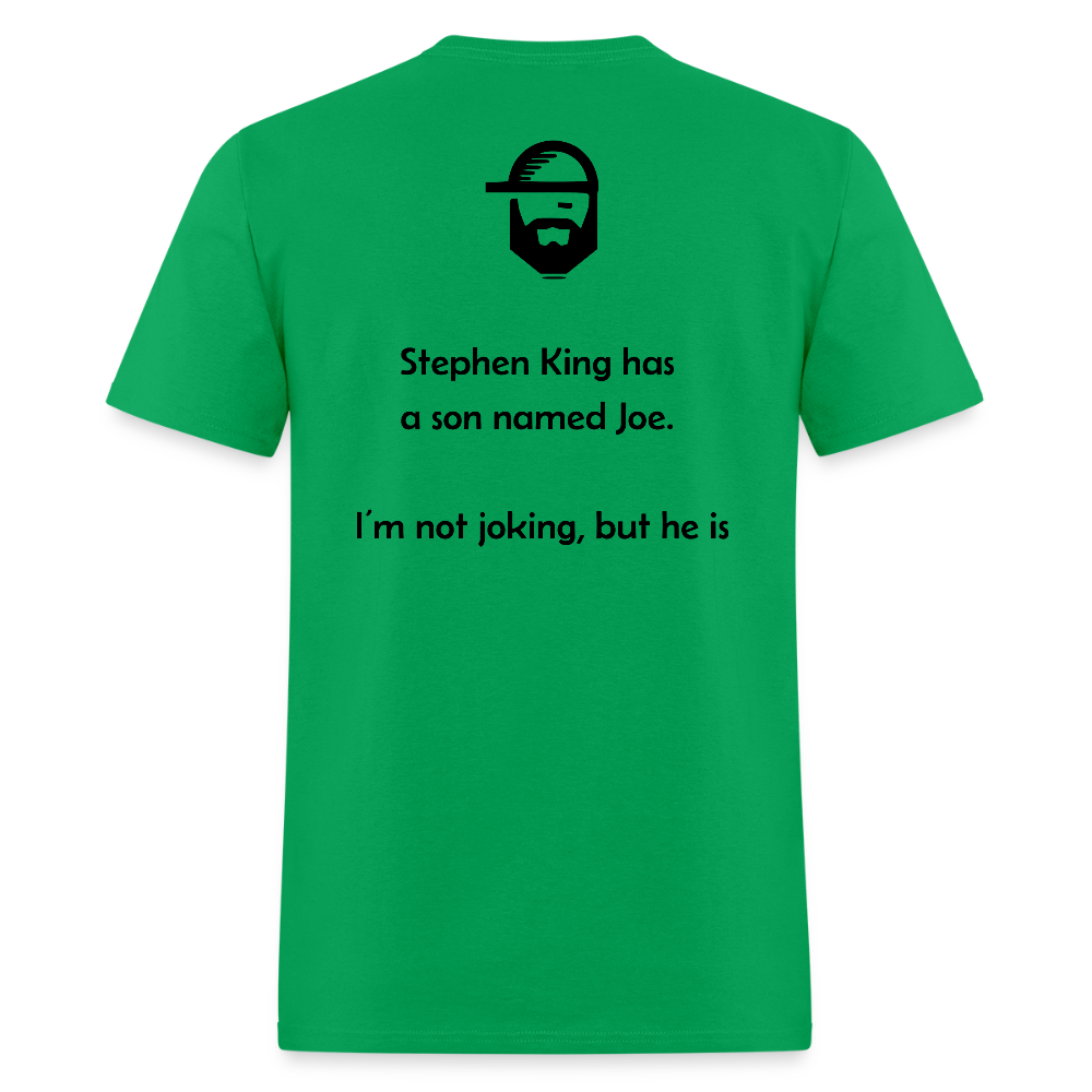 joking dad joke shirt - bright green