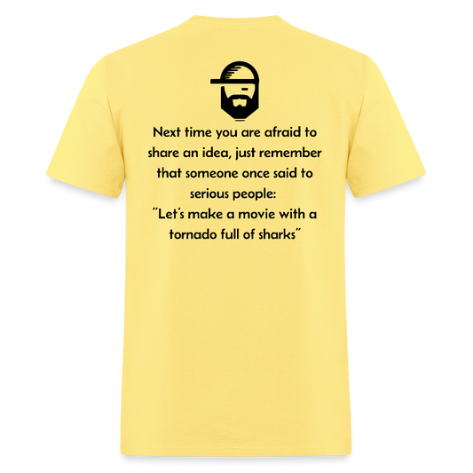 Good Idea Dad Joke Shirt - cornsilk